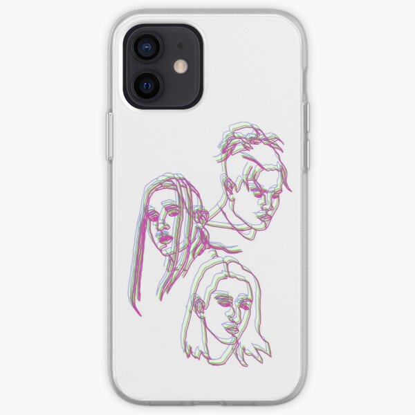 chase atlantic line drawing iPhone Soft Case RB1207 product Offical Chase Atlantic Merch