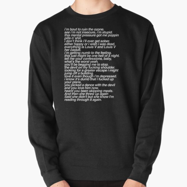 Chase Atlantic Lyrics Quotes Pullover Sweatshirt RB1207 product Offical Chase Atlantic Merch